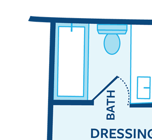 studio apartment floor plan